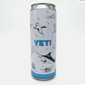 🌸5 /$20🌸 YETI Slim Tin Can Colster Insert Bank - Outdoors/Blue/White